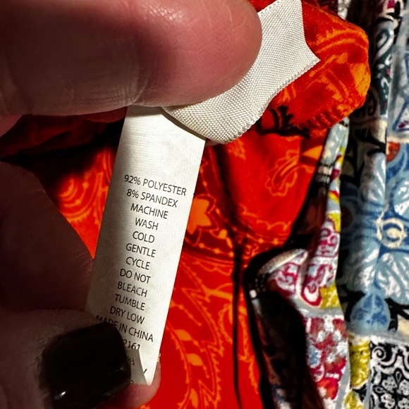 Colorful Patterned Leggings Set - Picture 9 of 14